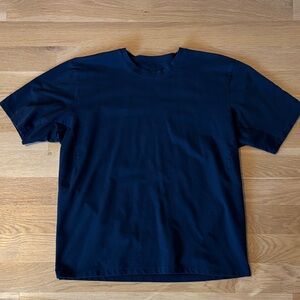lululemon athletica Deep Blue Short Sleeve Tee